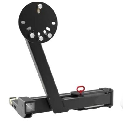 Rack di pneumatici di ricambio rinforzati per Toyota e Wrangler JL in acciaio nero