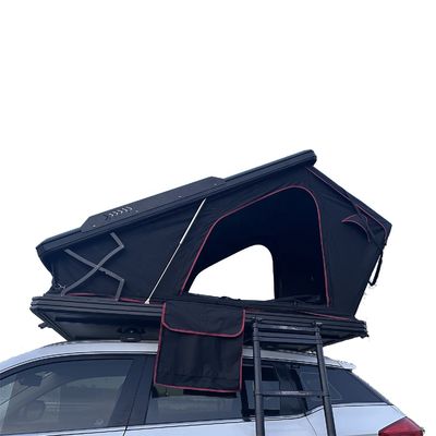 Tenda auto triangolare leggera in guscio rigido in alluminio per 2 persone stile Z 211X130 per campeggio