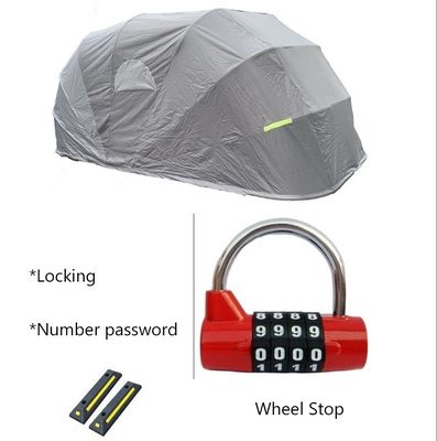 Kit portatili da giardino in stile giapponese con tetto in acciaio inox