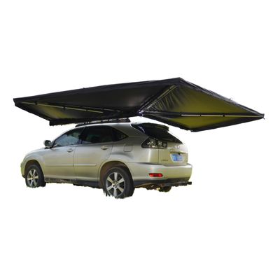 Premiere Car Fitment 2.5m Hard Case 270 Grade Awning con LED Made in Aluminium Shell