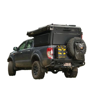 Canopy autocamper Toyota Tundra personalizzato 2024 con LED e funzione impermeabile