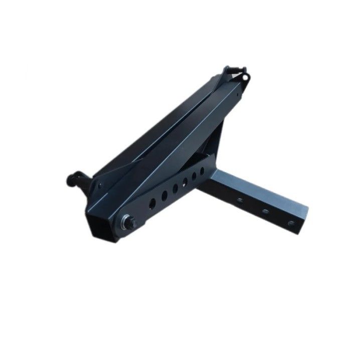 Acciaio al carbonio supporto di rimorchio pieghevole montaggio posteriore revisione auto colore nero sulla barra di rimorchio del veicolo