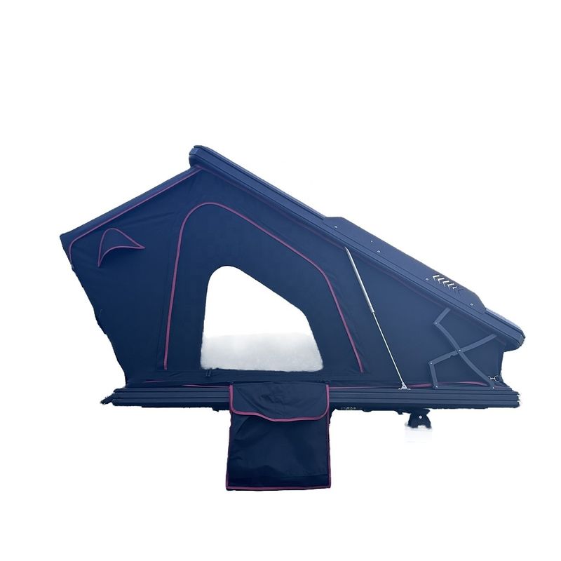 Tenda auto triangolare leggera in guscio rigido in alluminio per 2 persone stile Z 211X130 per campeggio