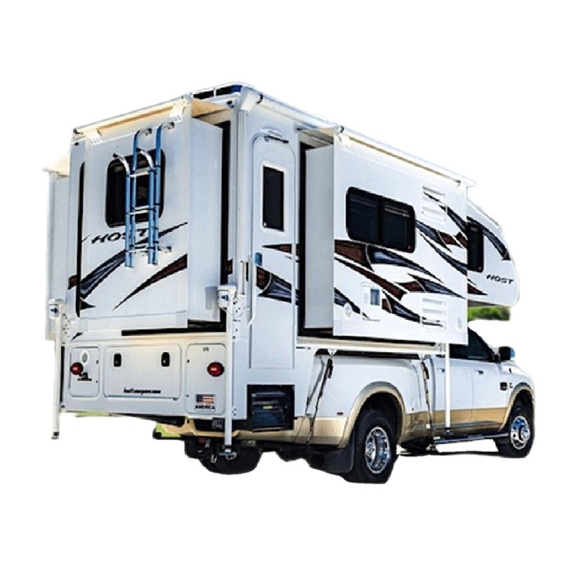 Struttura in alluminio Stadard Camper Top con rack per F150 Hard Camper Shell Pickup